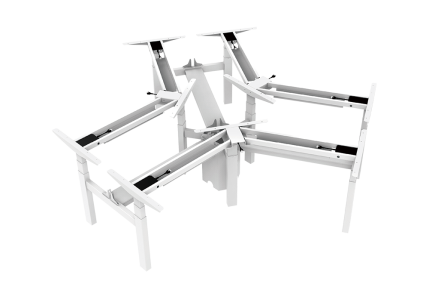 Scrivania elettrica regolabile in altezza DS9 / 120° Multi-Station