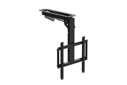 Staffa TV elettrica con braccio girevole