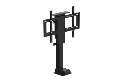 Porta TV nascosto a motore singolo